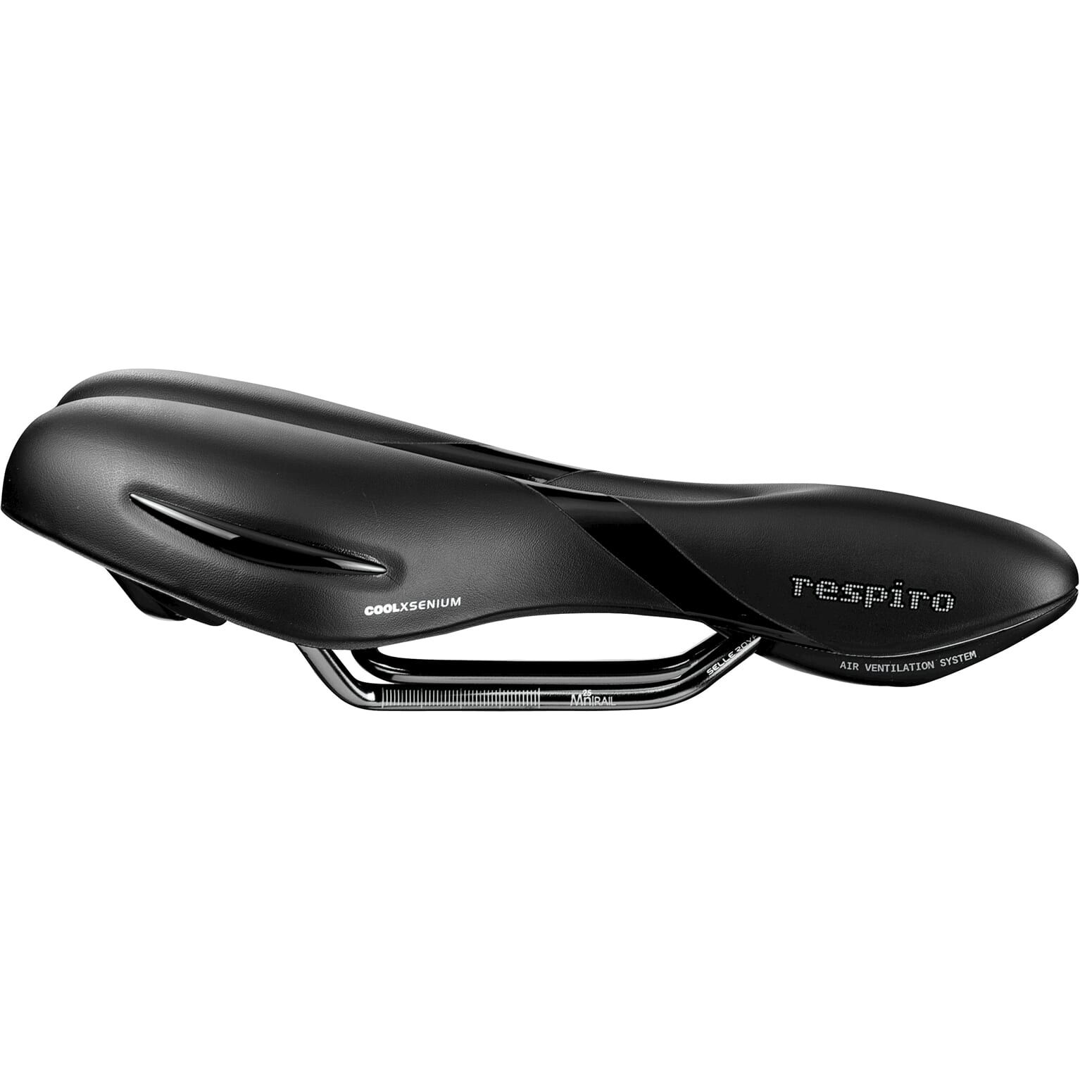 Selle Royal zadel Respiro Athletic 5130 uni zwart (8021890575098)