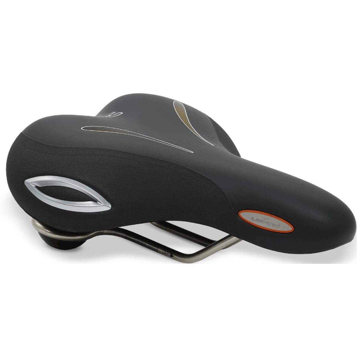 Selle Royal zadel Look In Relaxed 5236 uni zwart (8021890575142)