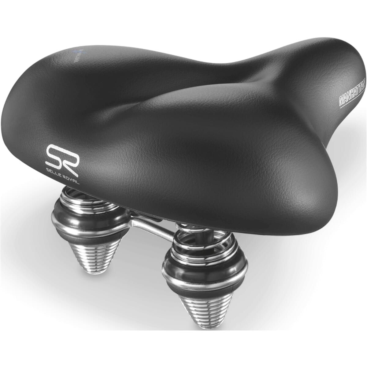 Selle Royal zadel Manhatten 5112 uni zwart (8021890575395)