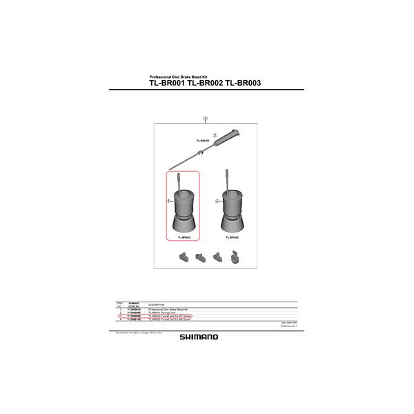 Shimano Trechter Unit (4550170887841)