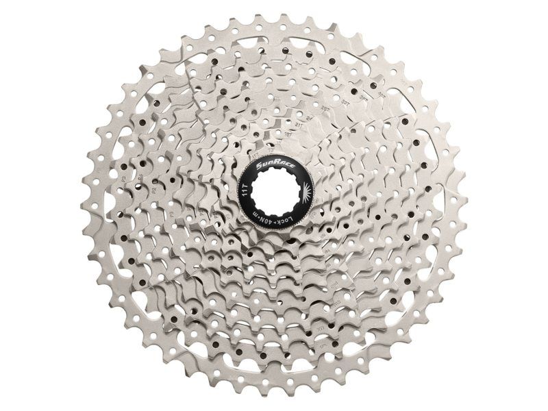 Sunrace csms8 11-speed casette 11-40t. zilver (4710944252545)