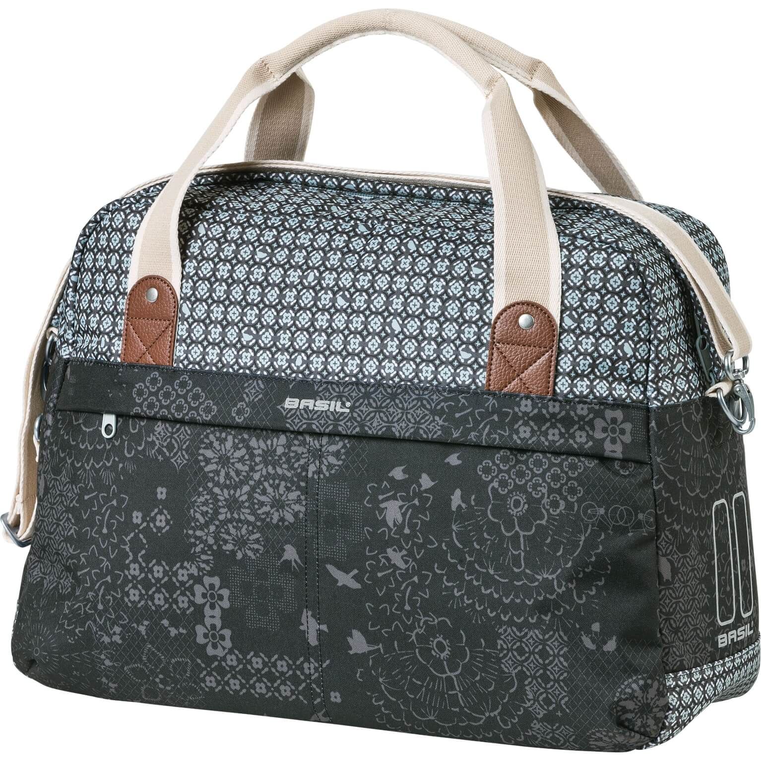 Basil schoudertas Boheme charcoal 18L (8715019180095)