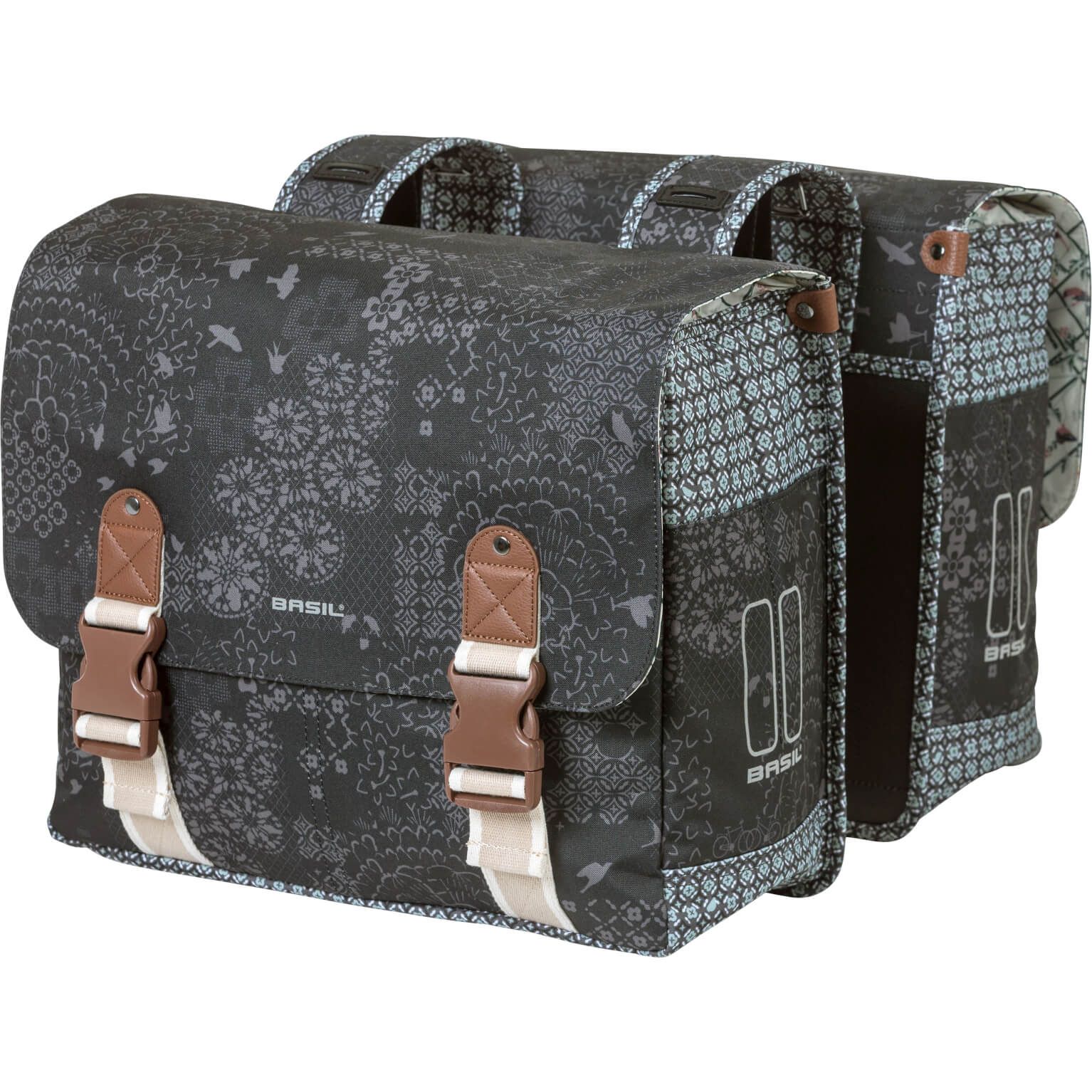 Basil dubb tas Boheme charcoal (8715019180132)