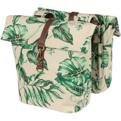Basil fietstas dubbel Ever-Green sandshell beige (8715019180828)