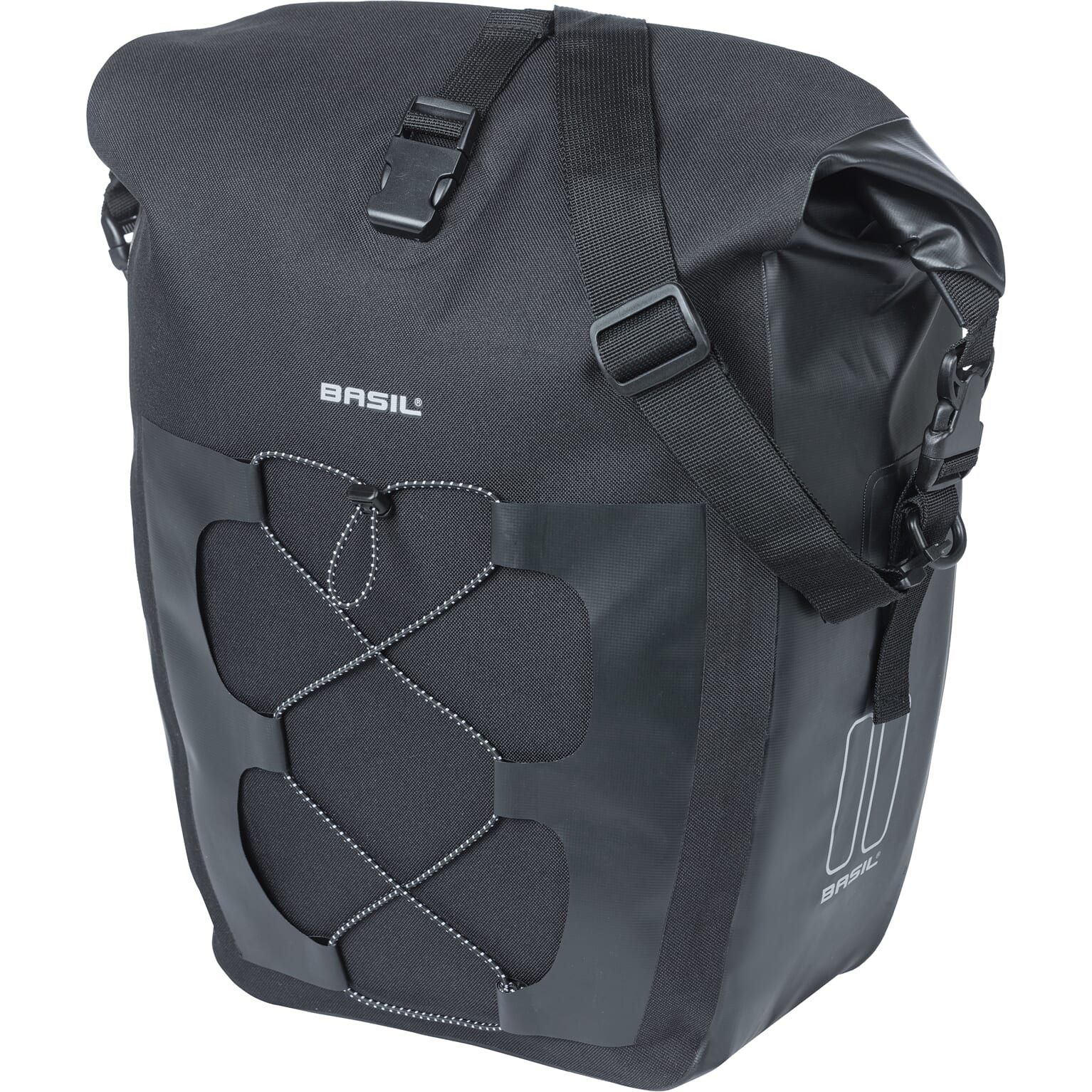Basil fietstas enkel Navigator Waterproof zwart (8715019182587)
