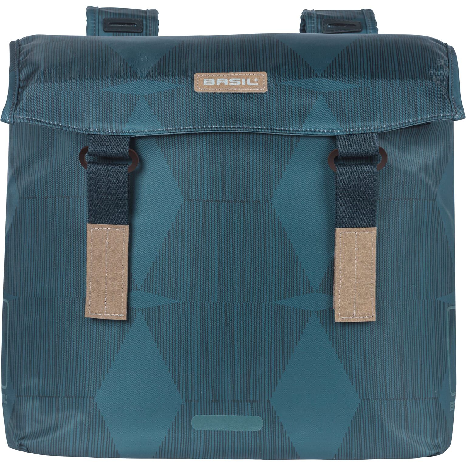 Basil fietstas dubbel Elegance estate blue 40-49L (8715019183959)
