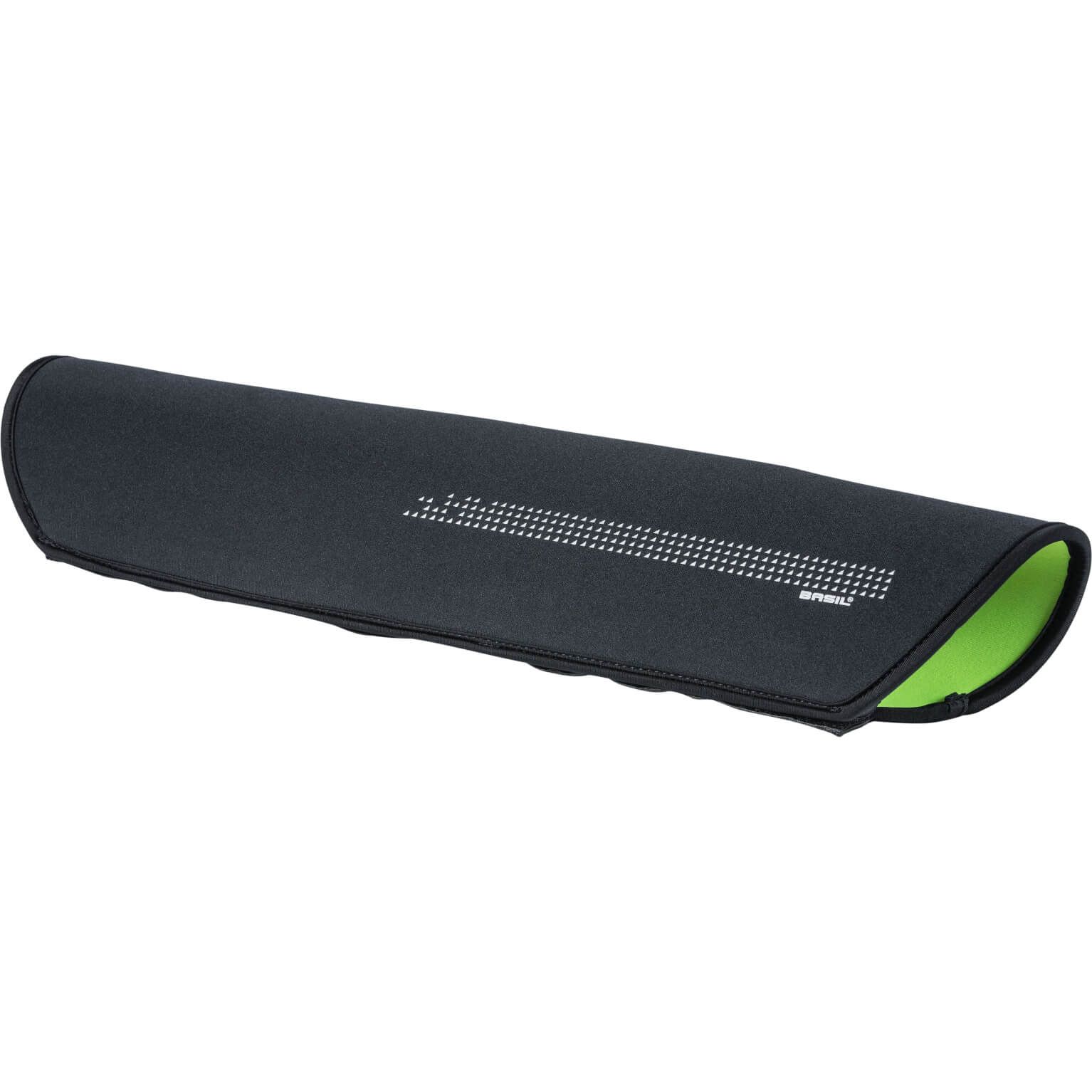 Basil battery cover frameaccu Univ. black lime (8715019505041)