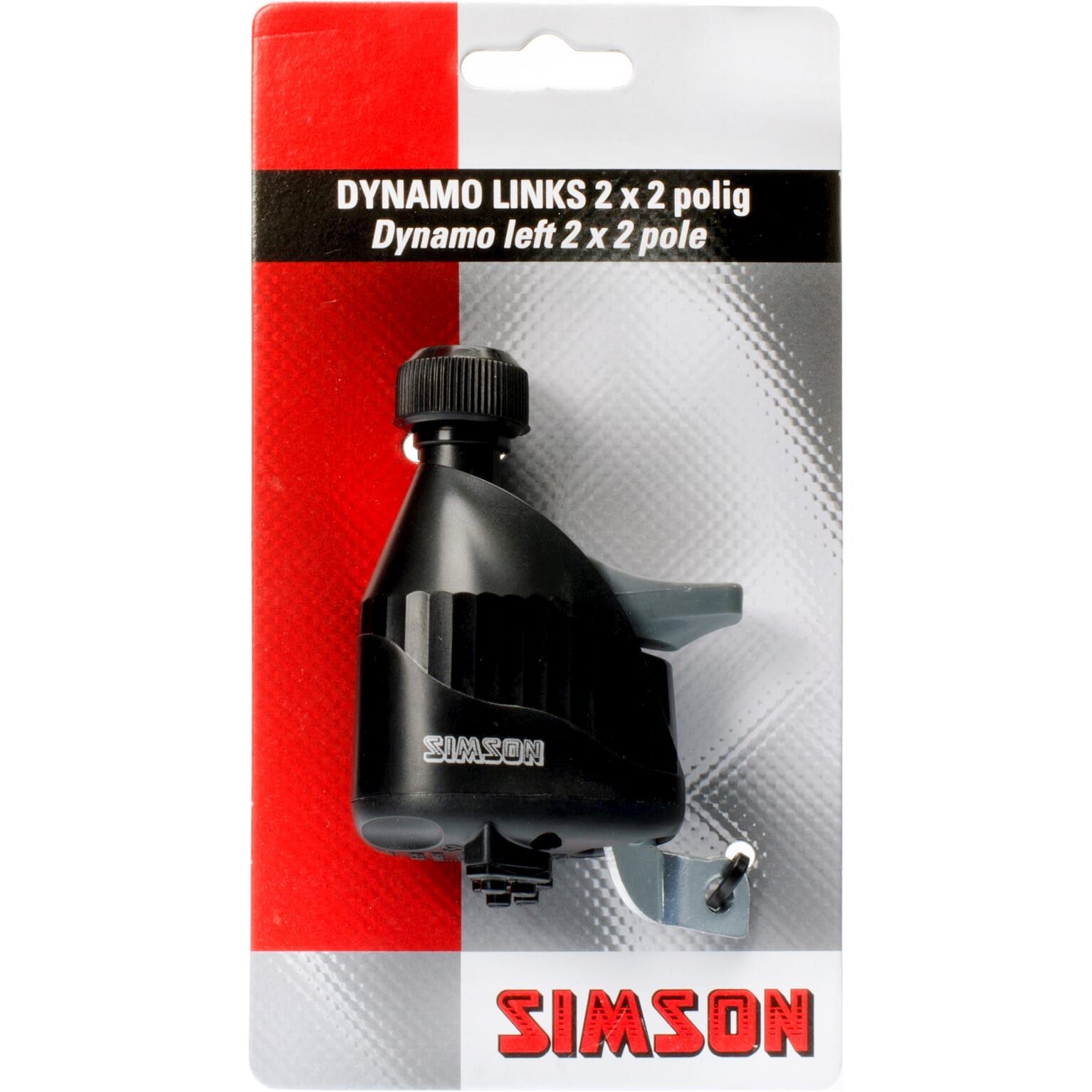 Simson dynamo links rubber loopwiel (8711646230196)