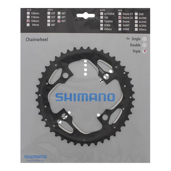Shimano Kettingblad 44T-AE Deore LX (4524667933380)