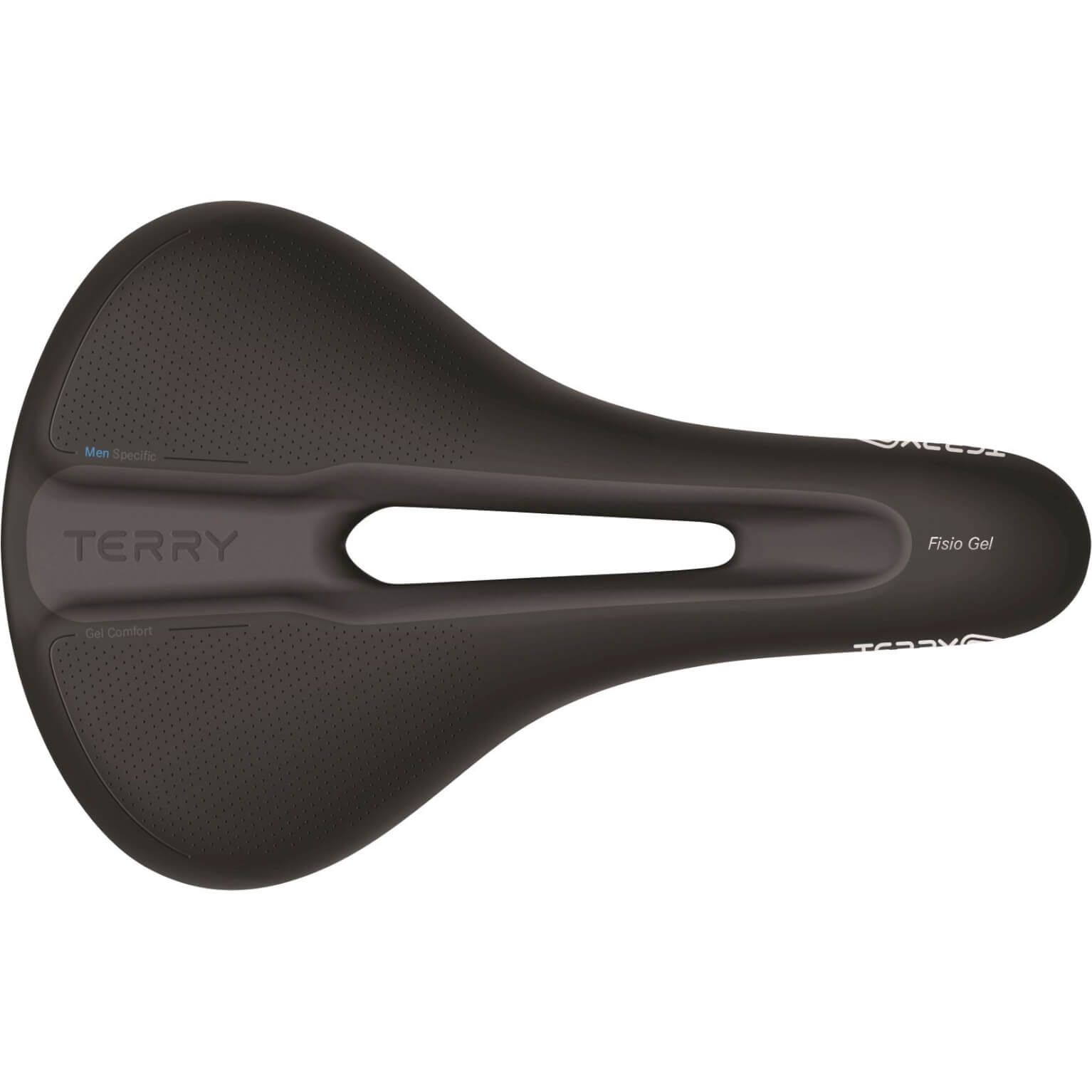 Terry zadel Fisio gel heren zwart (4260477064110)