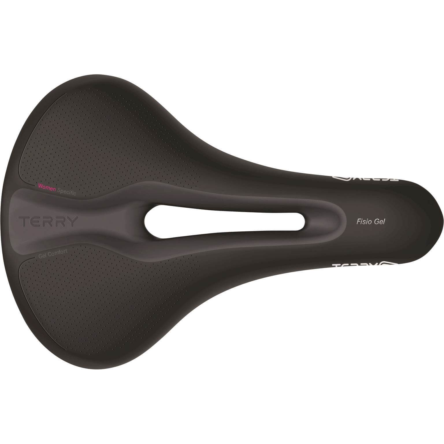 Terry zadel Fisio gel dames zwart (4260477064127)