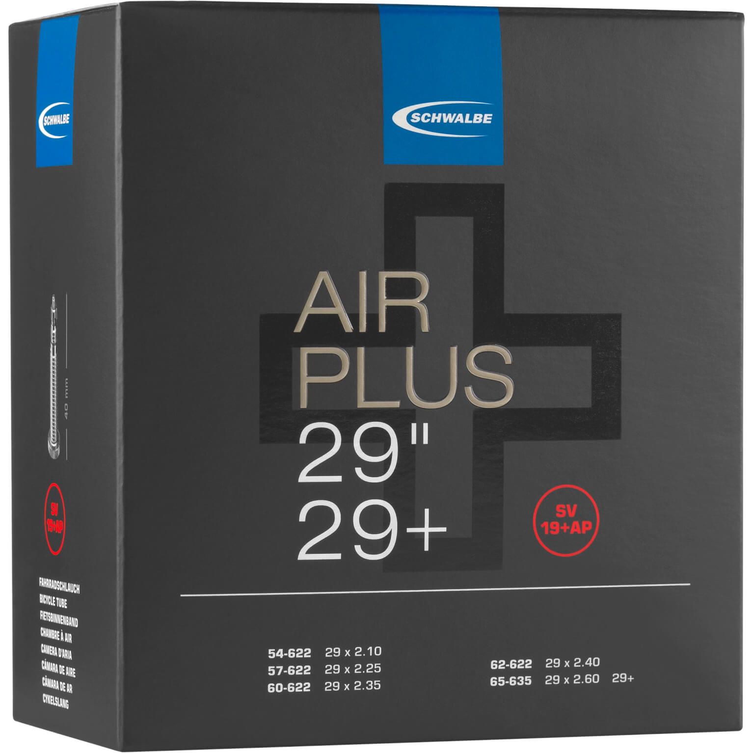 Schwalbe bnb SV19AP Air Plus 29 x 2.10 - 2.60 fv 4 (4026495871778)
