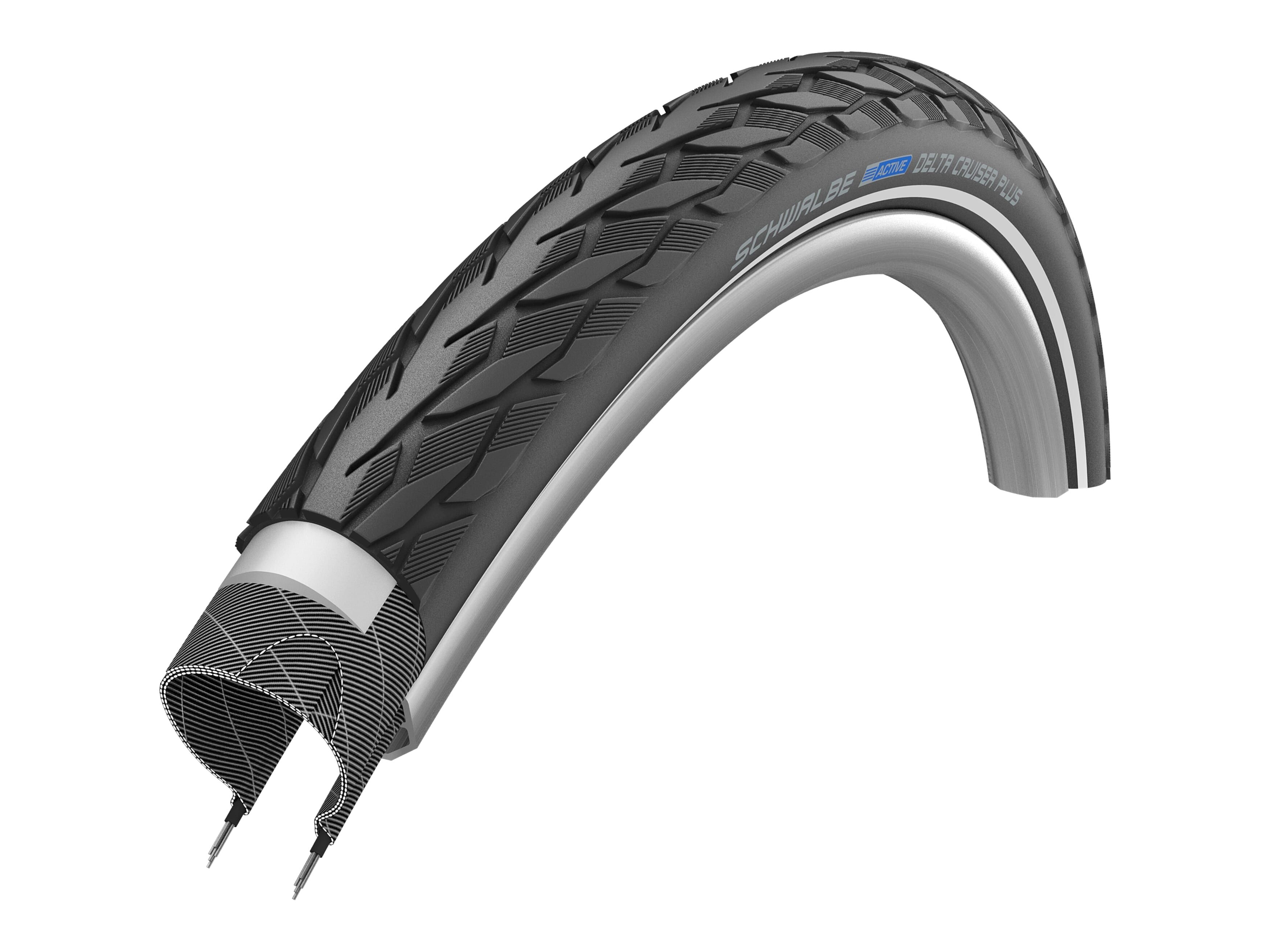 Schwalbe btb Delta Cruiser Plus 28 x 1.25 zw refl (4026495906616)