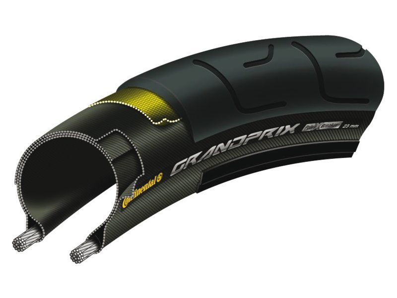 Continental Conti bub grand prix 28 700x25c 25-622 vouw zwart (4019238581409)