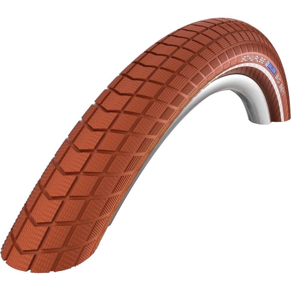 Bub 28x2.00 50-622 refl schwalbe big ben kg bruin (4026495666671)
