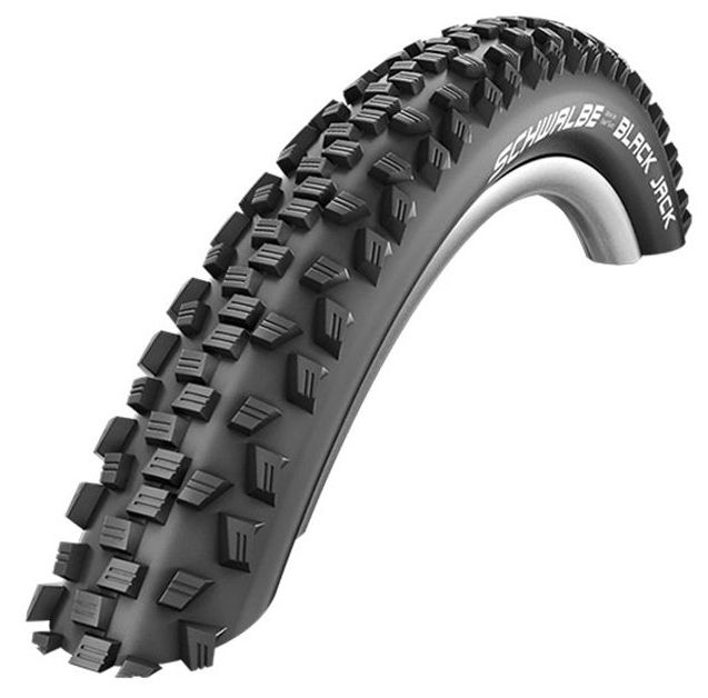 Schwalbe Buitenband  24x1.90 47-507 Black Jack Zwart (4026495810364)