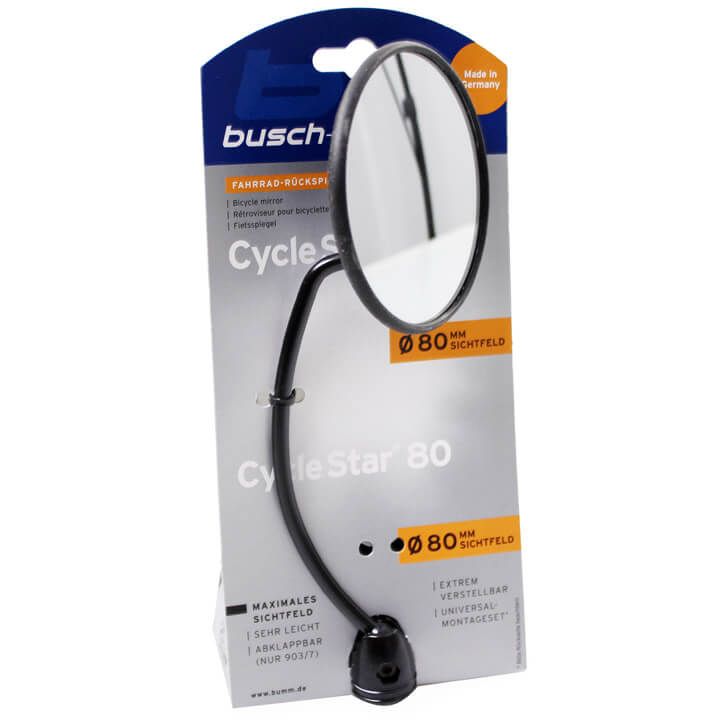 Busch & m?ller B+M spiegel Cycle-Star 80mm (4006021009073)