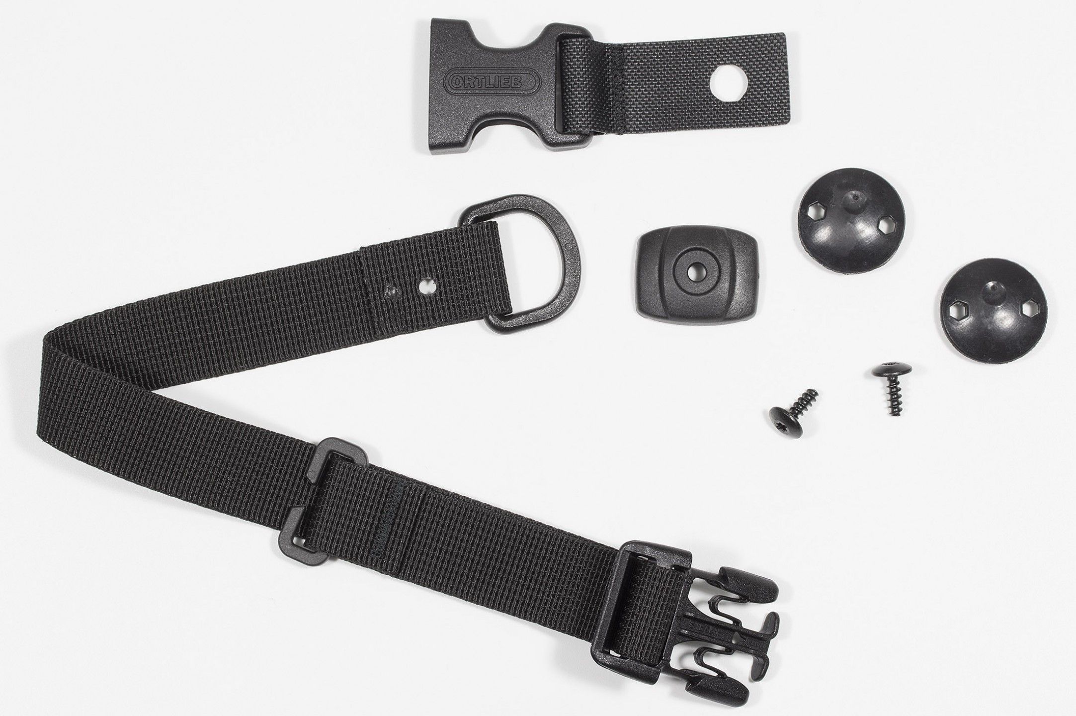 Ortlieb Stealth Buckles For Ql2.1-Models grey (4013051048842)