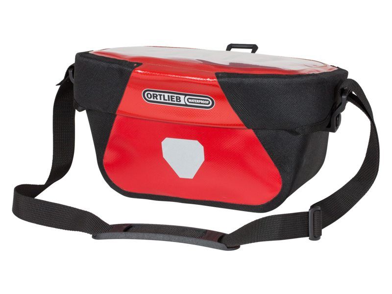 Ortlieb Stuurtas ultimate six classic f3612 rood-zwart 5l (4013051049382)