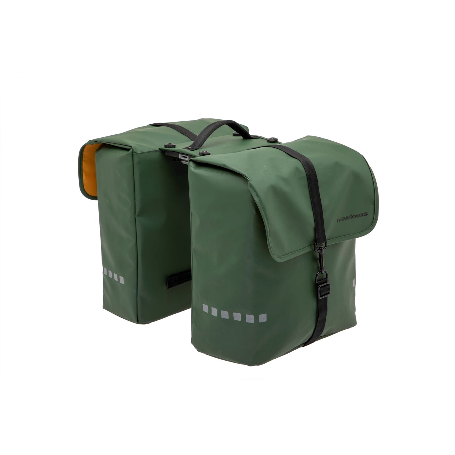 New Looxs fietstas dubbel Odense green MIK 39L (8714827983720)
