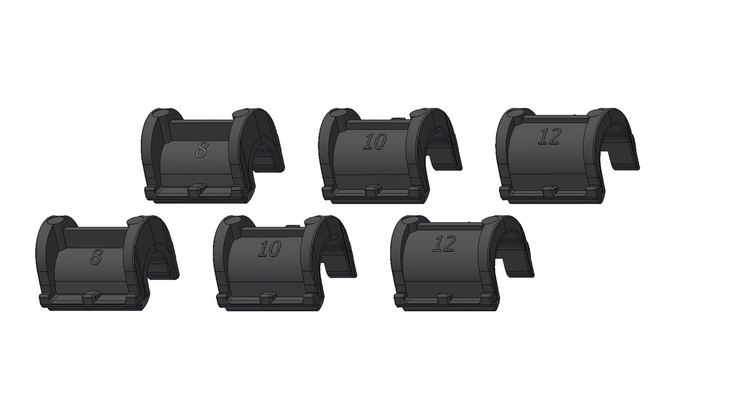 Ortlieb Inserts Ql2.1 Hooks black (4013051036733)