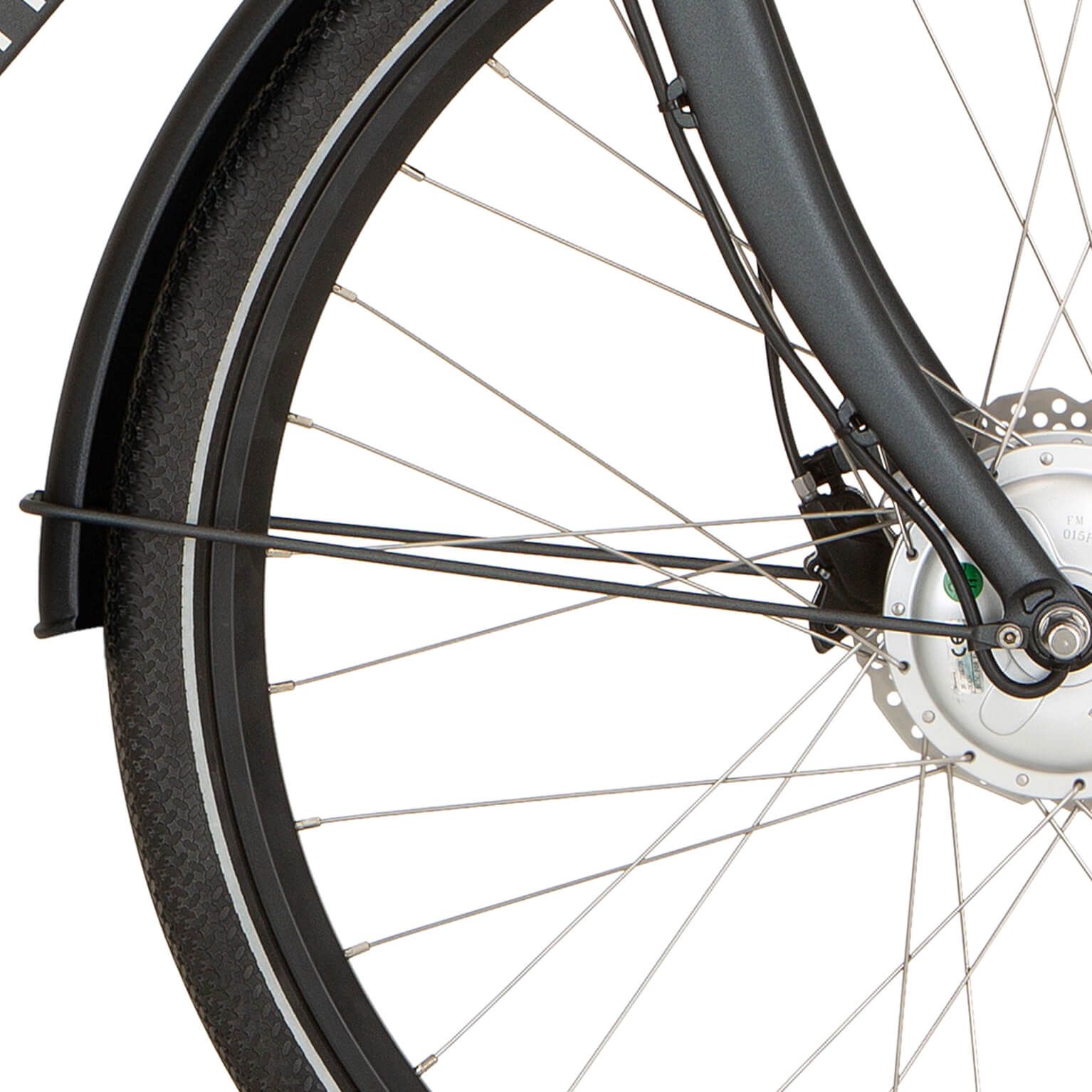 Cortina spatbordstang 28 Foss slate grey matt (8719461029636)