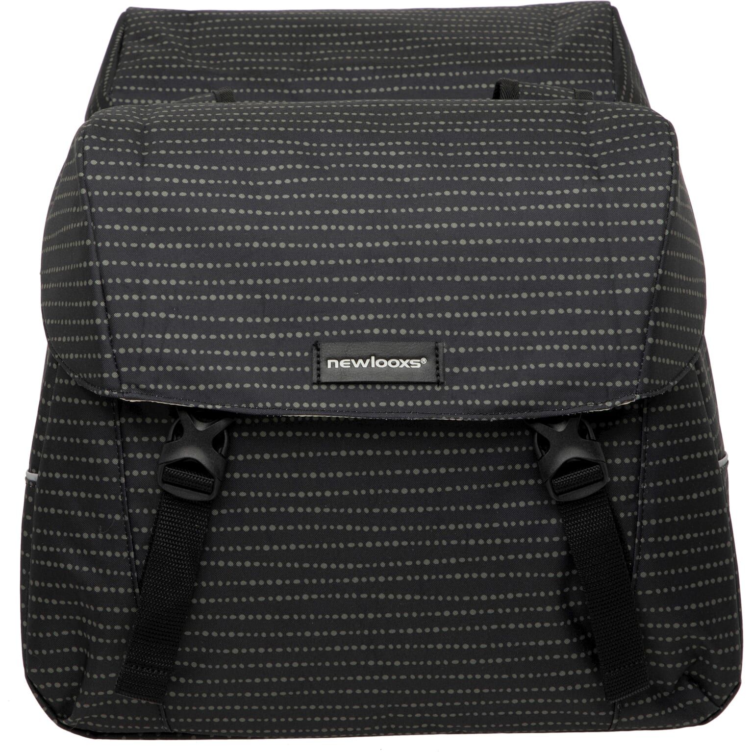 New Looxs fietstas dubbel Joli nomi black 37L (8714827984123)