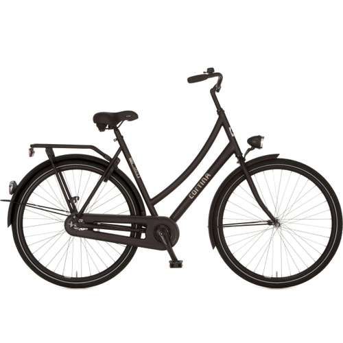 Cortina U1 D53 Black Matt RN Leenfiets (8717185977554)