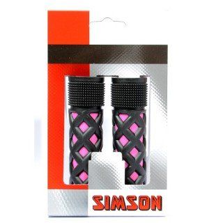 Simson handvatten kinder roze-zwart (8711646124778)