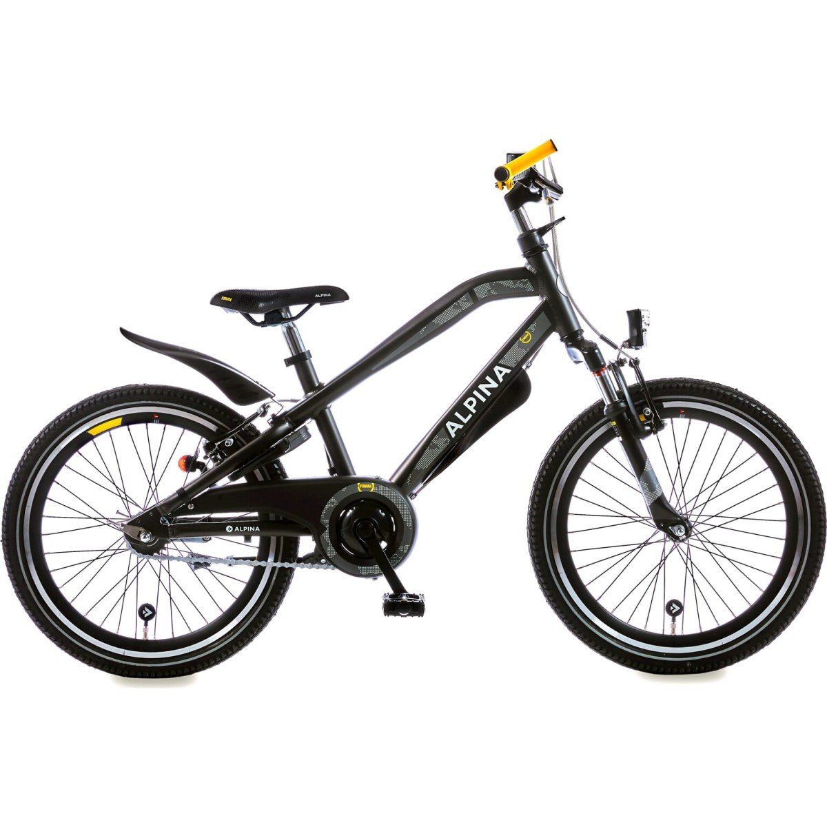 ALPINA Trial Jongens Space Black Matt 31cm 2021 (8719461042284)