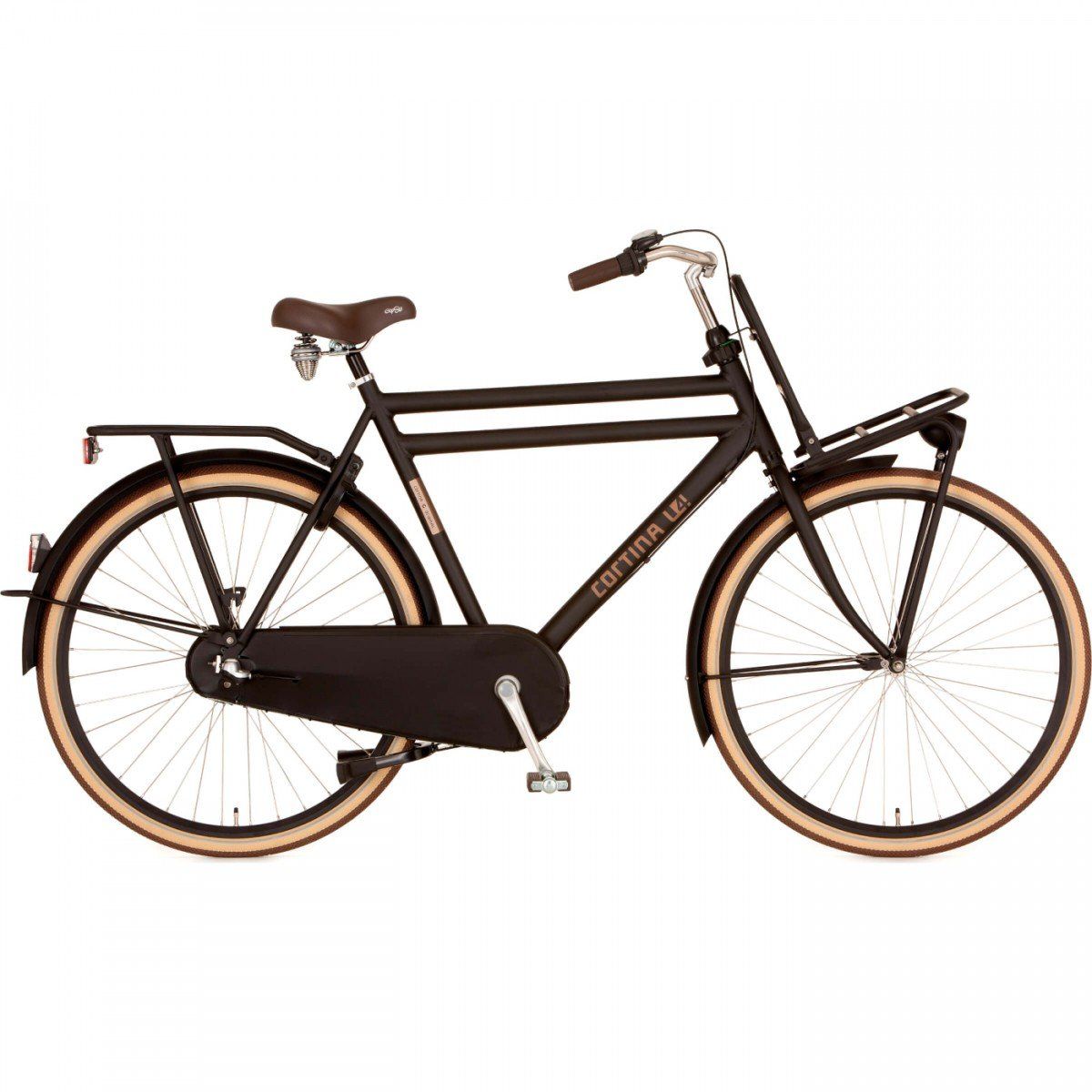 CORTINA U4 Transport regular Heren Jet Black Matt 50cm 2024 (8719461036016)