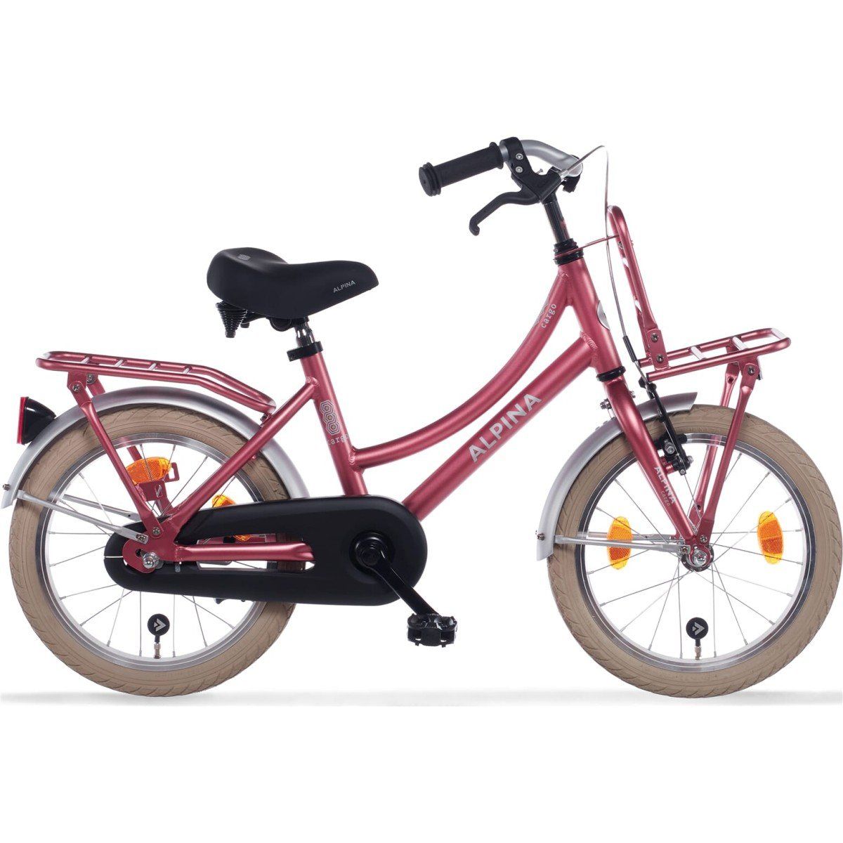 ALPINA Cargo Meisjes Berry Red Matt 28cm 2023 (8719461049894)