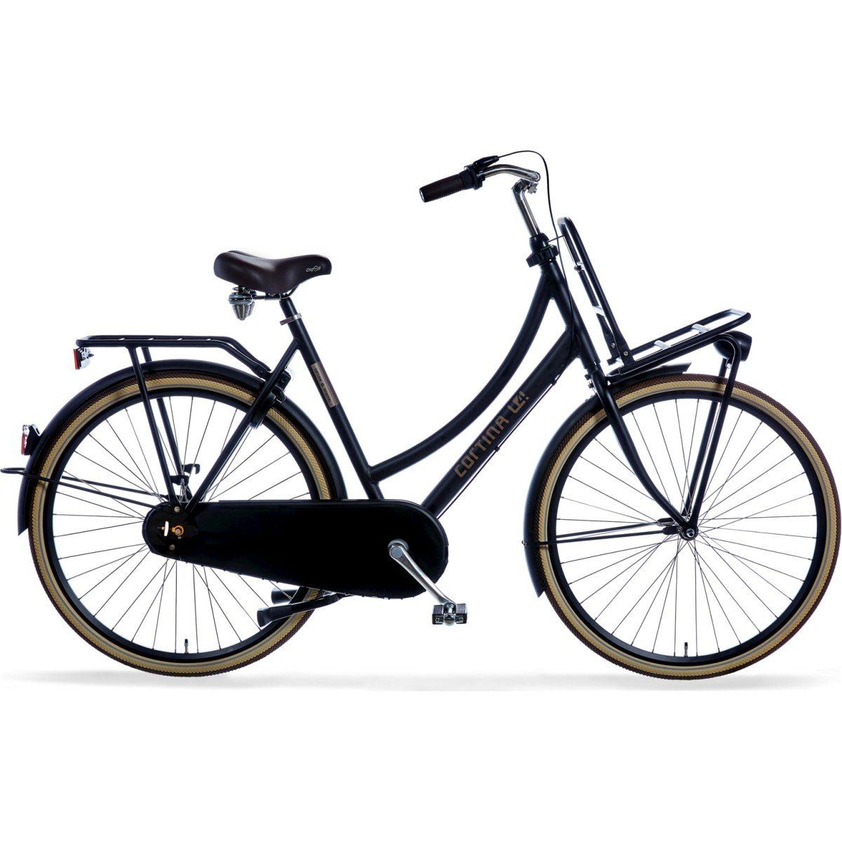 CORTINA Fiets Cortina U4 D50 Dames Zwart 50cm 2021 (8719461046985)